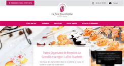 Desktop Screenshot of lafinefourchette.fr